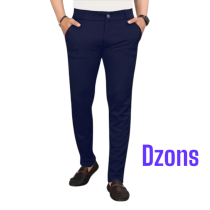 Men's Navy Blue Formal Pant