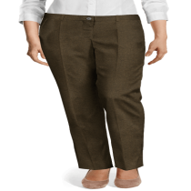 Women's Brown Formal Pant