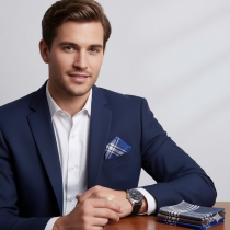 Men's Multi colour Handkerchief