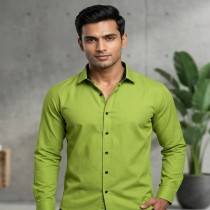 Men's mehndi Formal Shirt