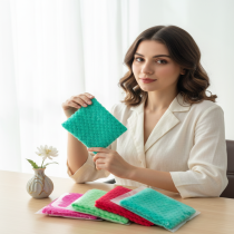 Women's Woolen Dotted Handkerchief