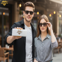Unisex Black Sunglasses