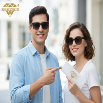 Unisex Black Sunglasses